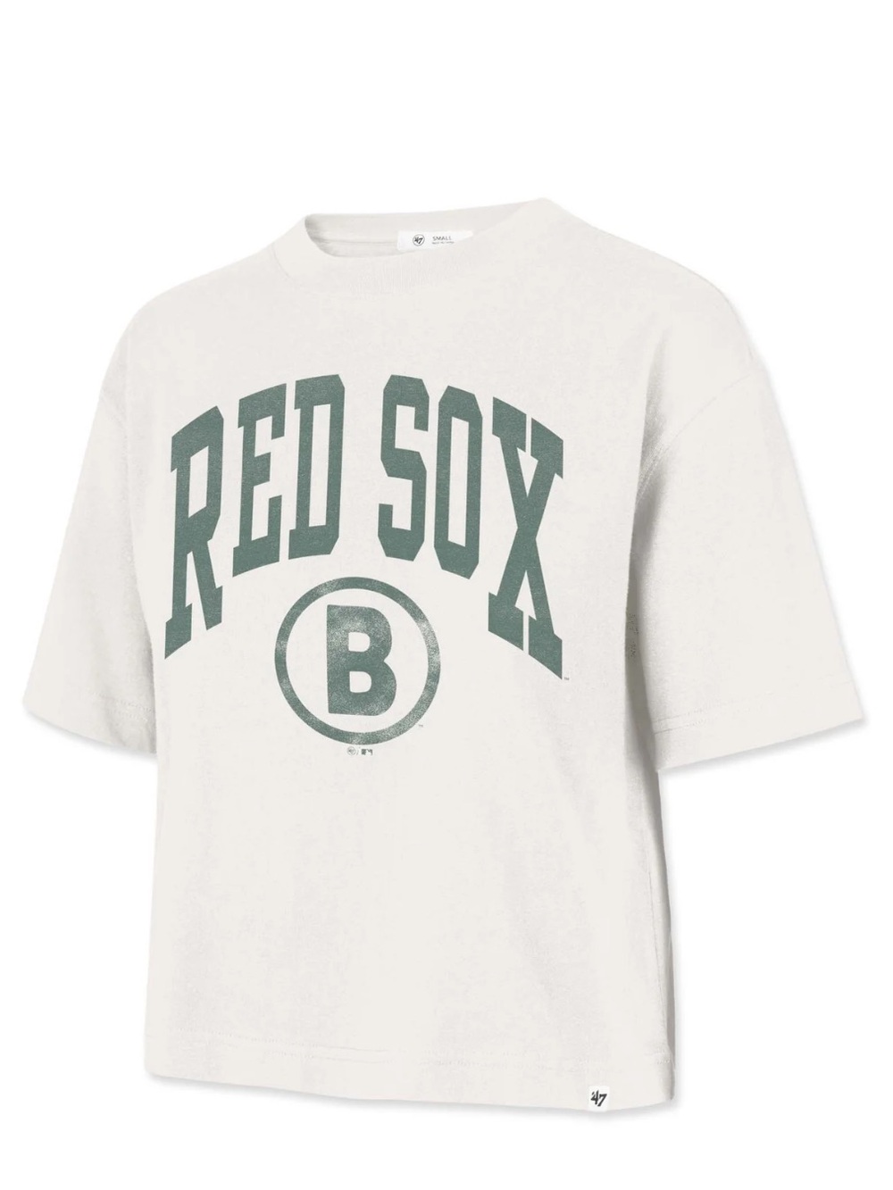 Women’s Boston Red Sox ‘47 Brand Fenway Green Boxy Cropped Tee